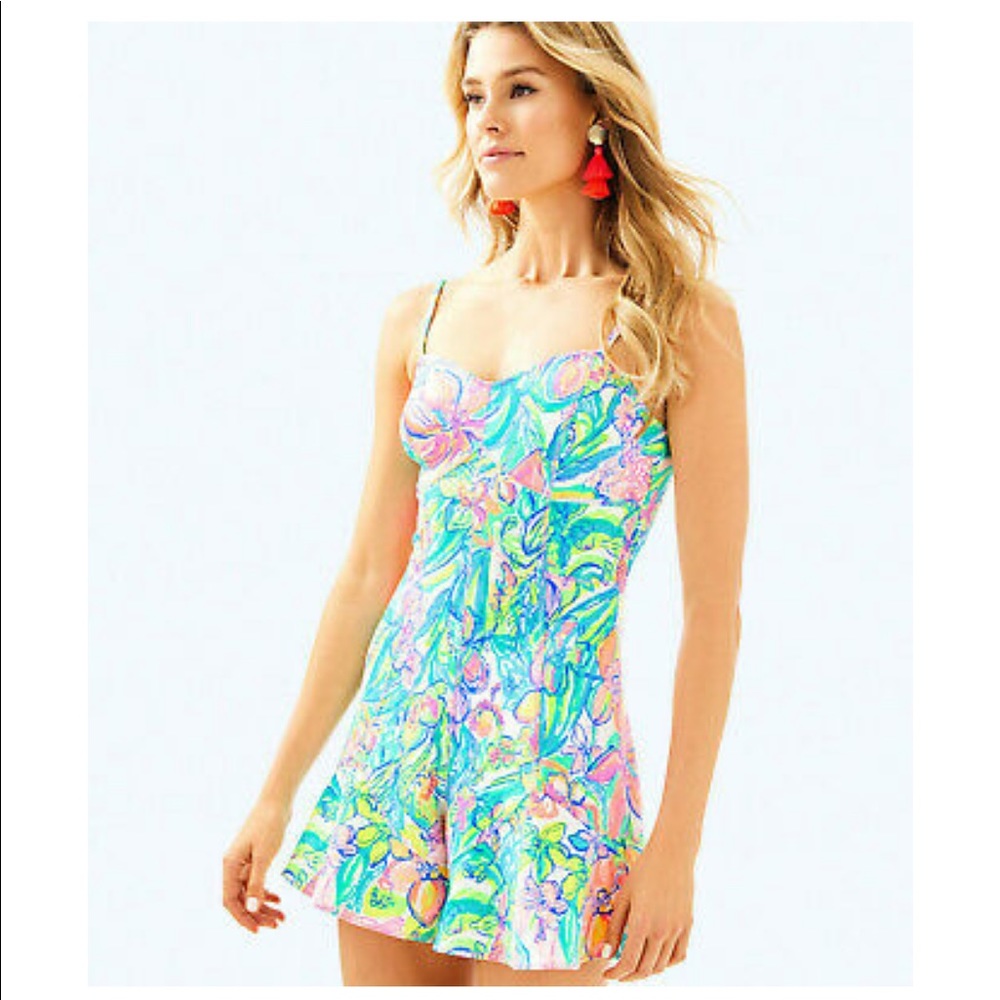Gorgeous bright Lilly Pulitzer romper